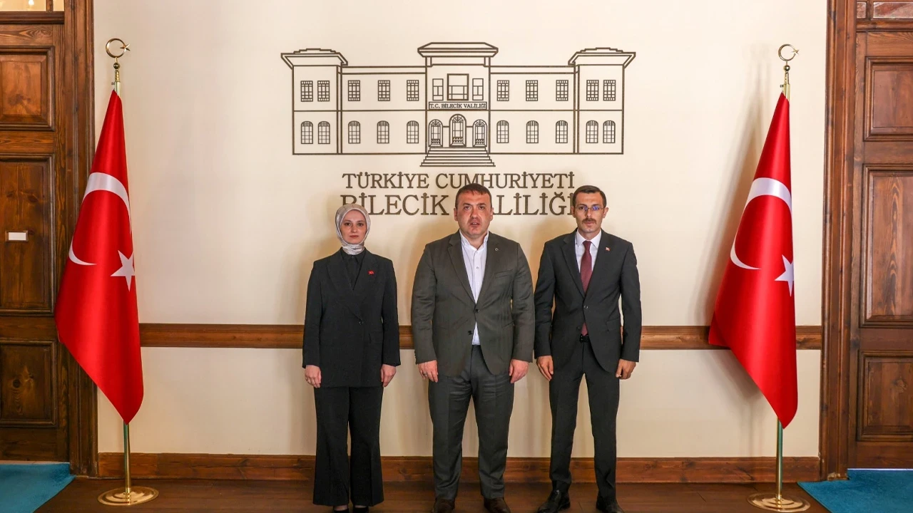 Vali Sözer göreve başlayan kaymakamları kabul etti