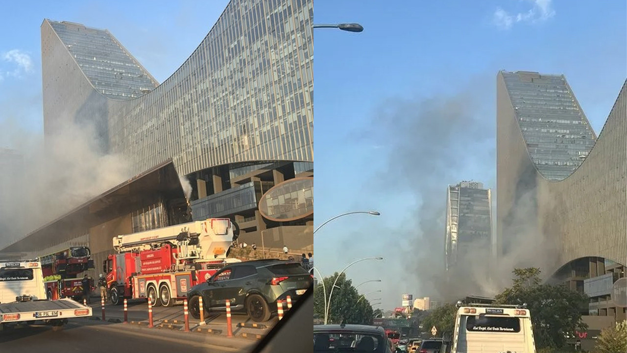 Başkentin göbeğinde korkutan yangın! Metro istasyonu kapatıldı