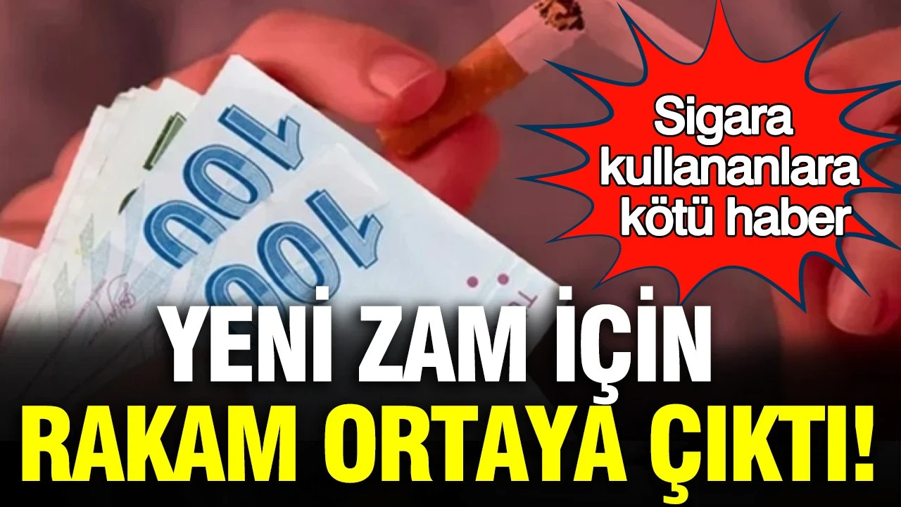 Sigara kullananlara kötü haber: Yeni zam için rakam ortaya çıktı