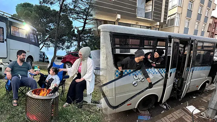 Hatlı minibüsü 100 bin liraya yuvaya dönüştürdüler! ‘Çöp kutusuna benzetenler bile oldu’