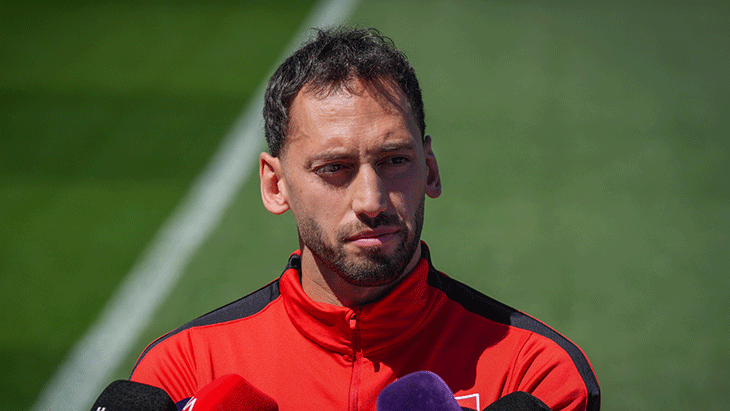 A Milli Takım'da Hakan Çalhanoğlu: Hiçbir rakibi küçümsemiyoruz