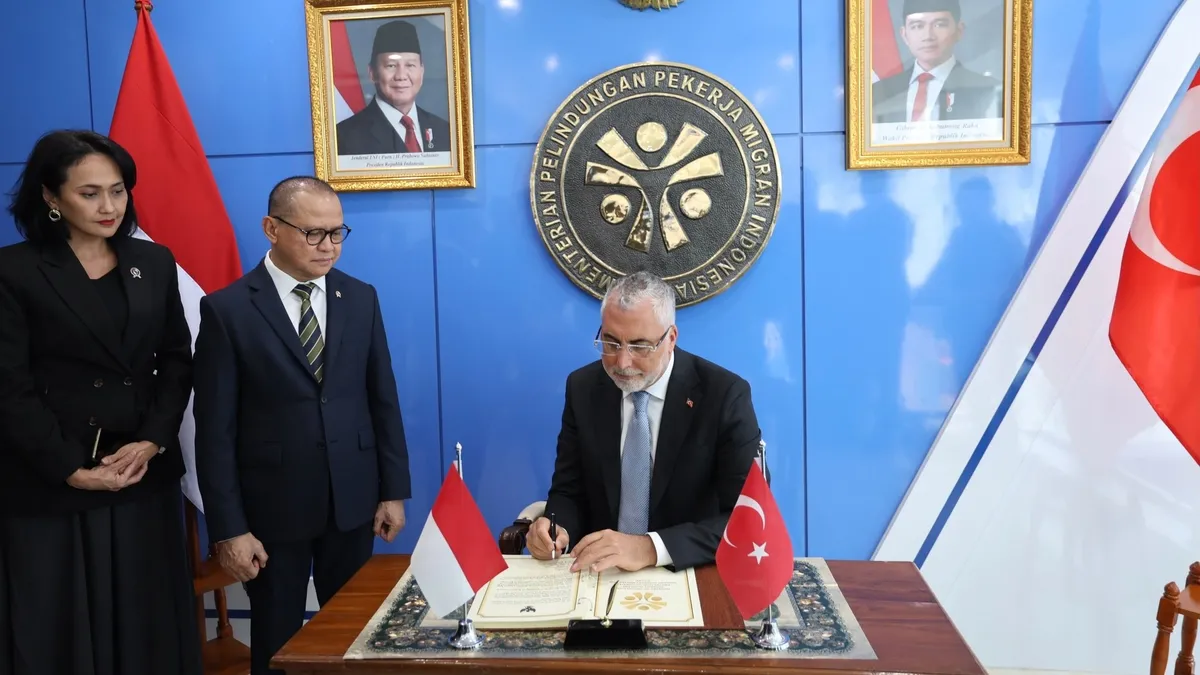 Türkiye ile Endonezya arasında çalışma hayatında yeni dönem! Bakan Işıkhan duyurdu
