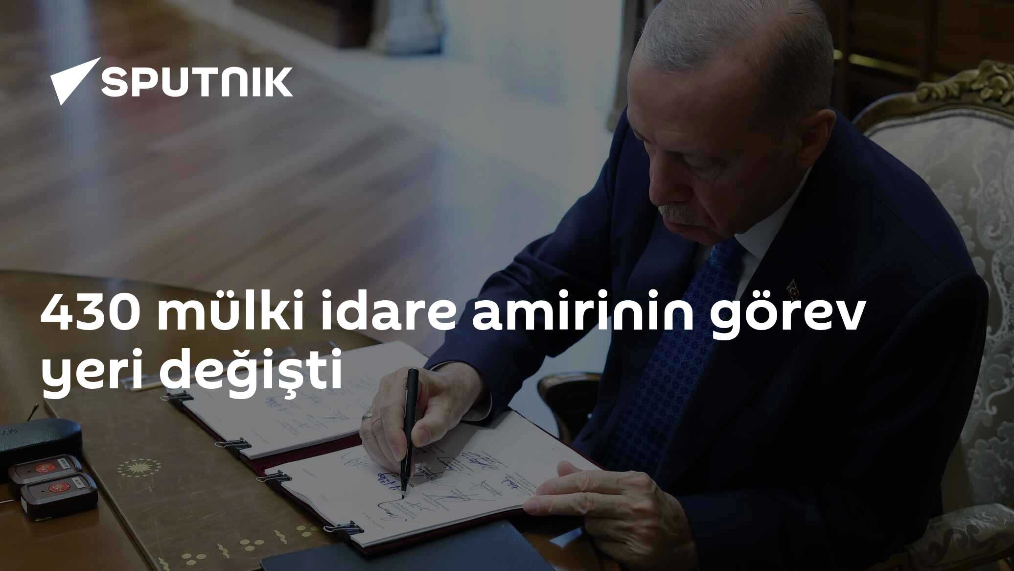 430 mülki idare amirinin görev yeri değişti