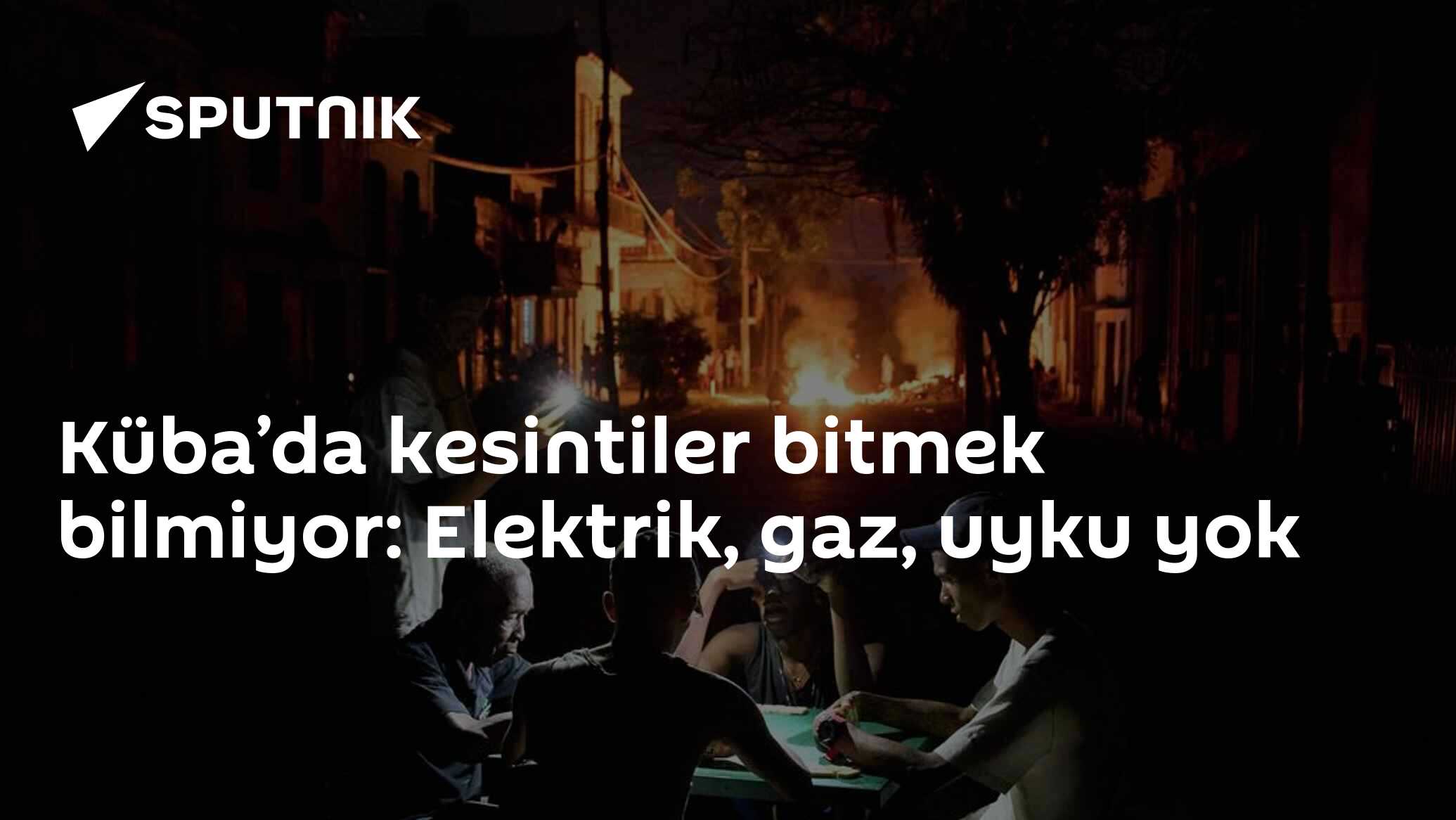 Küba’da kesintiler bitmek bilmiyor: Elektrik, gaz, uyku yok