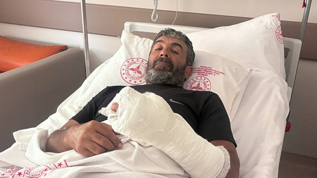 Ayı saldırısından kurtulan çiftçi dehşet anlarını anlattı: Elimi parçaladı, parmaklarım kırıldı