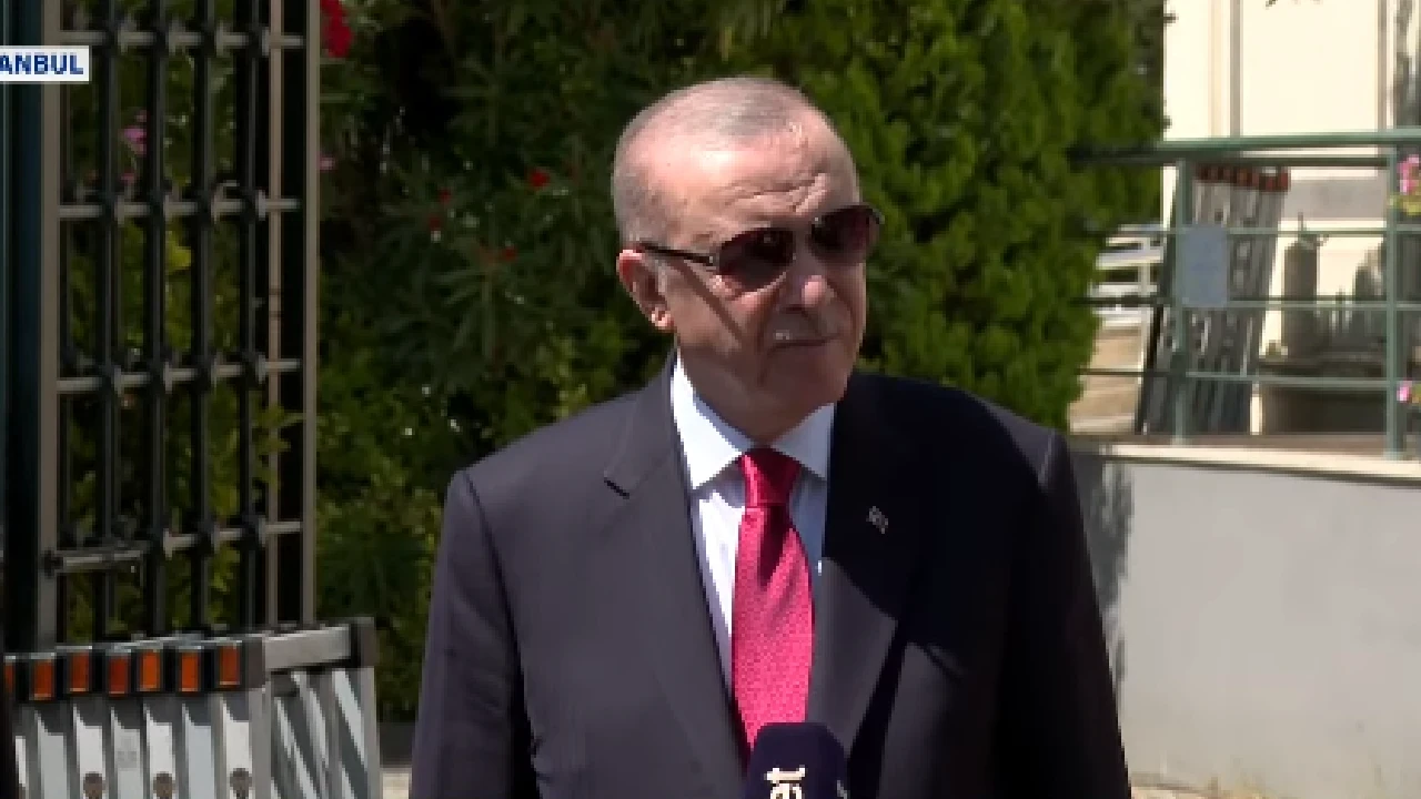 Cumhurbaşkanı Erdoğan'dan Ayasofya mesajı! "Ayasofya'yı açmak bize nasip oldu"