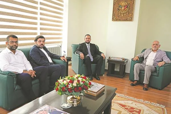 Genç İDSB’den Akit'e ziyaret
