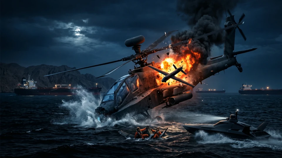Dünyada bir ilk: ABD, helikopter pilotunu Hürmüz'de nasıl kurtardı?