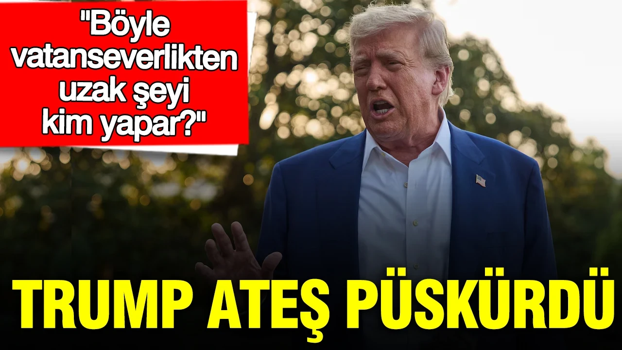 Trump, Temsilciler Meclisi’ne ateş püskürdü: Böyle vatanseverlikten uzak şeyi kim yapar?