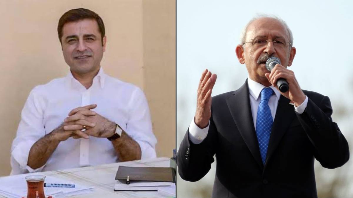 Demirtaş'tan Kılıçdaroğlu'na ret!