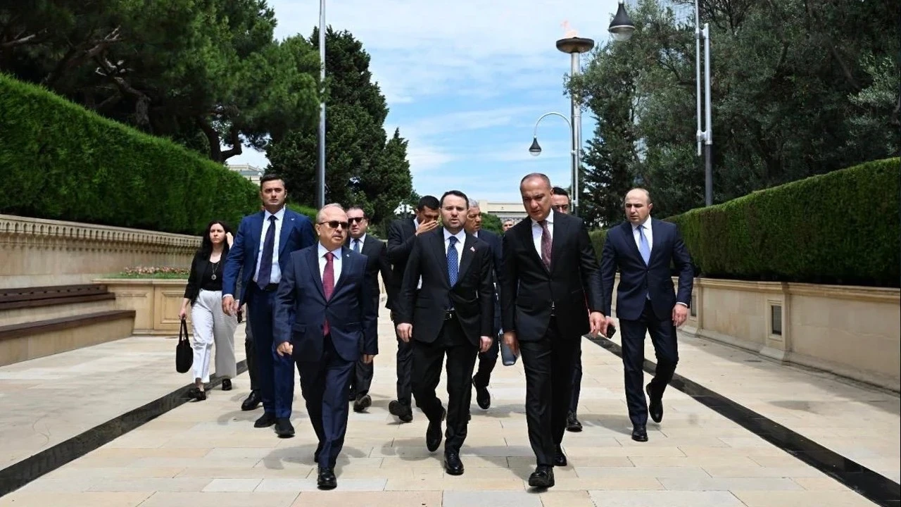 Adalet Bakanı Gürlek, Azerbaycan Cumhurbaşkanı Aliyev tarafından kabul edildi