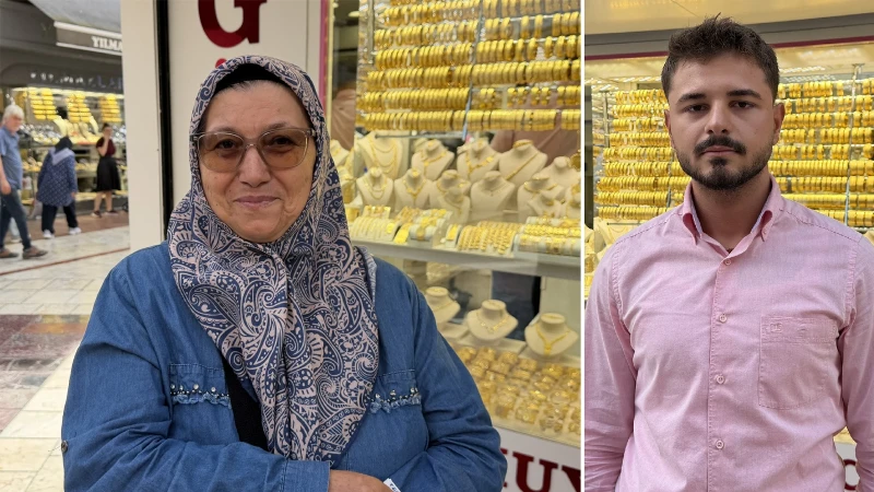 Telefon dolandırıcılığından kuyumcunun dikkati sayesinde kurtuldu