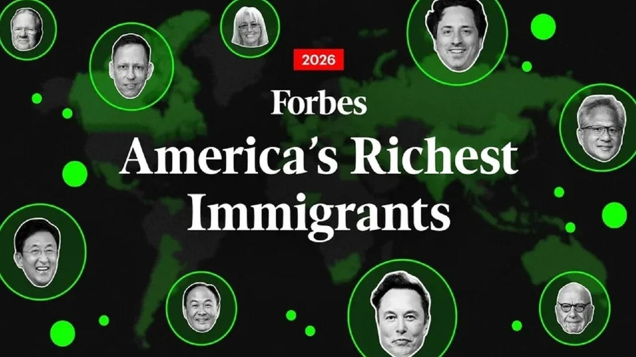Forbes'un en zengin göçmenler listesi açıklandı: Listede iki Türk var