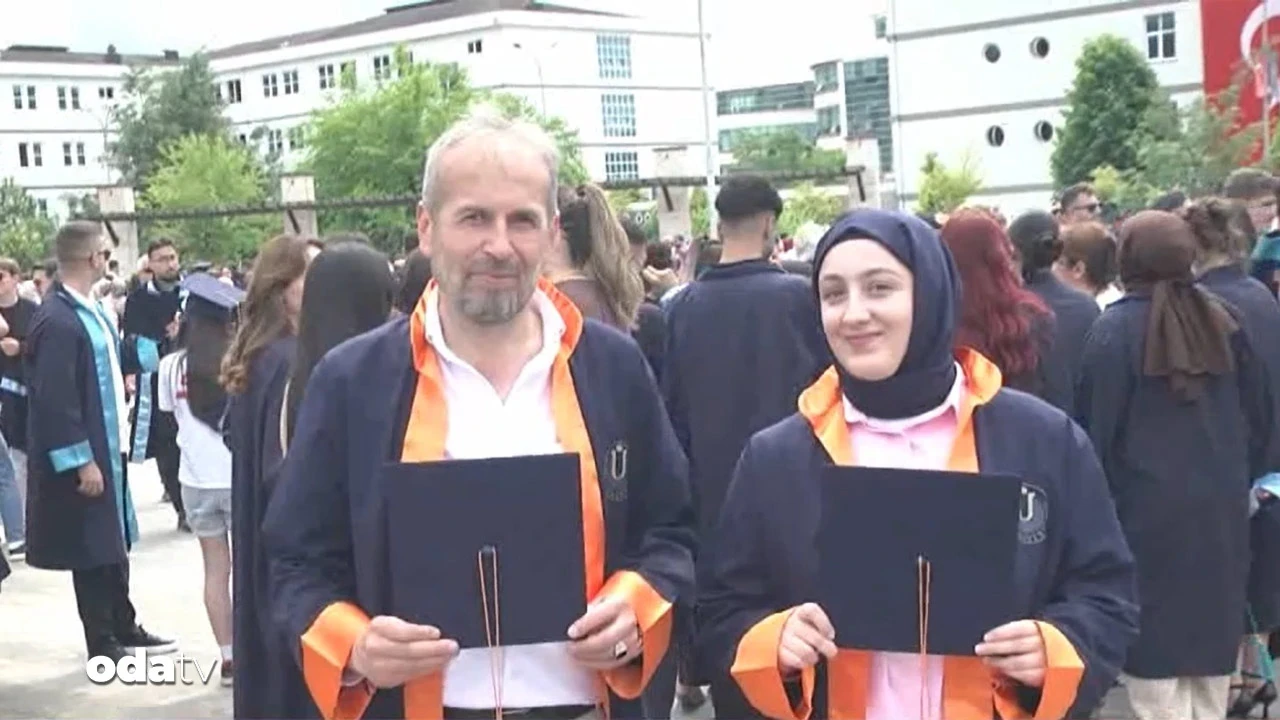 Aynı gün kep attılar: Baba-kızın gurur hikayesi
