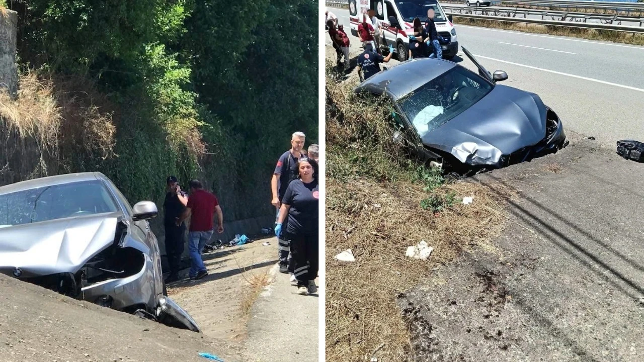 Giresun'da otomobil ile motosiklet çarpıştı: Ölü ve yaralılar var