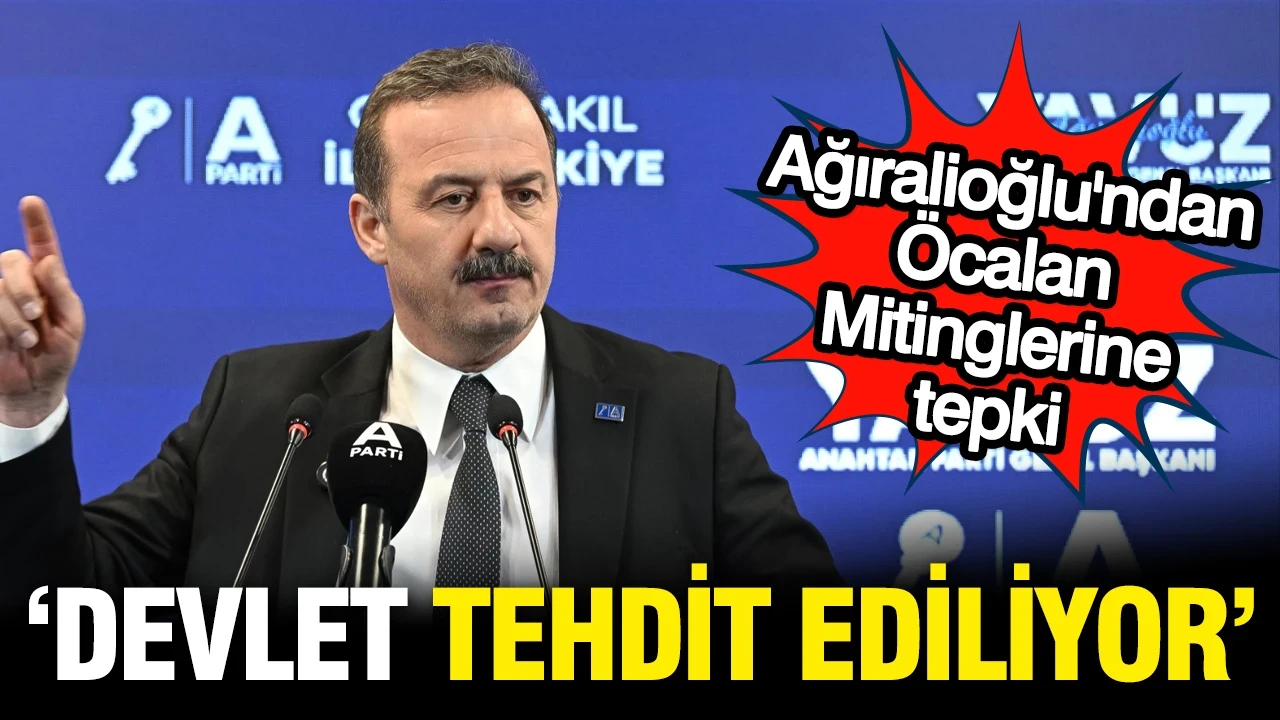 Yavuz Ağıralioğlu: Terörle mücadele kararlılığınız karşılık bulmamaya başladı