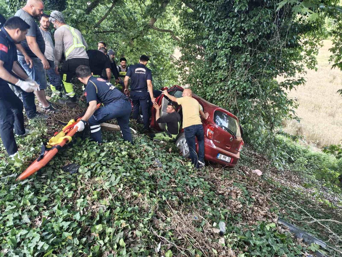 Balıkesir'de trafik kazası: 2 yaralı