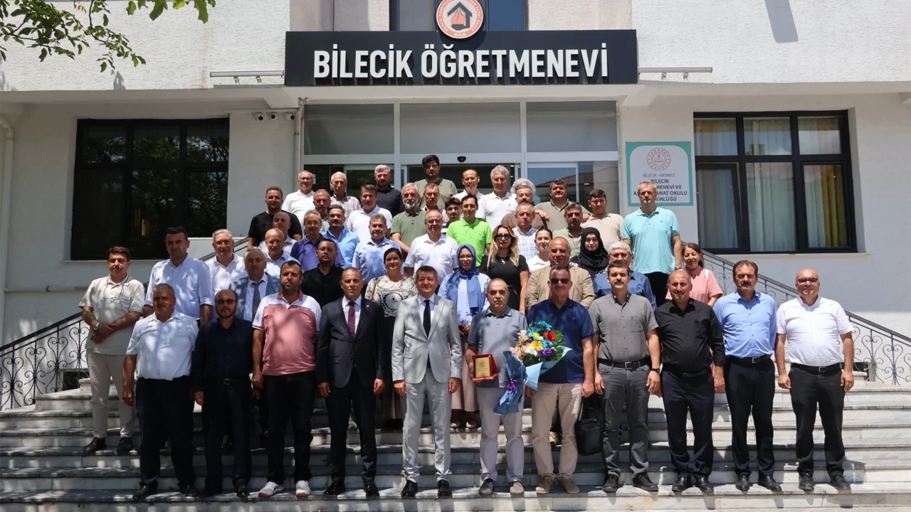 Bilecik'te Şube Müdürü İsa Güneş'e veda programı