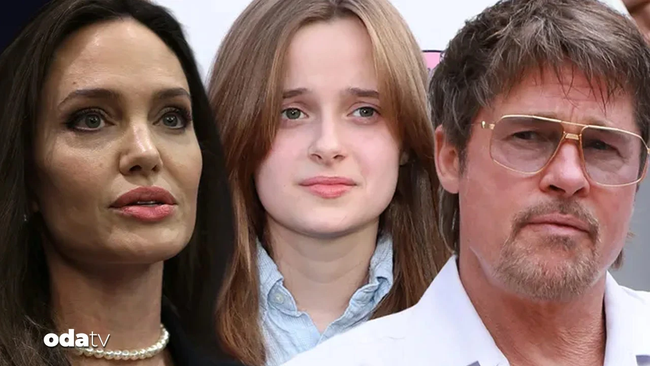 Brad Pitt'e bir darbe de küçük kızı Vivienne'den