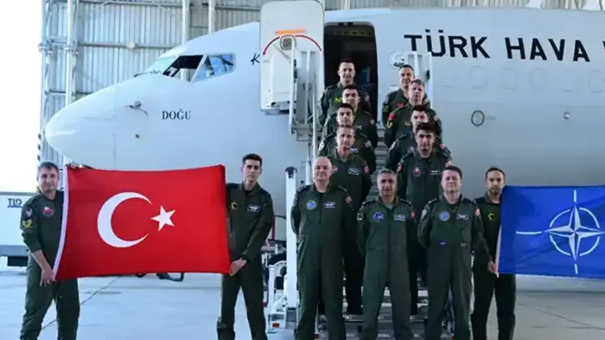 MSB duyurdu: Hava Kuvvetleri uçağından Romanya semalarında NATO görevi