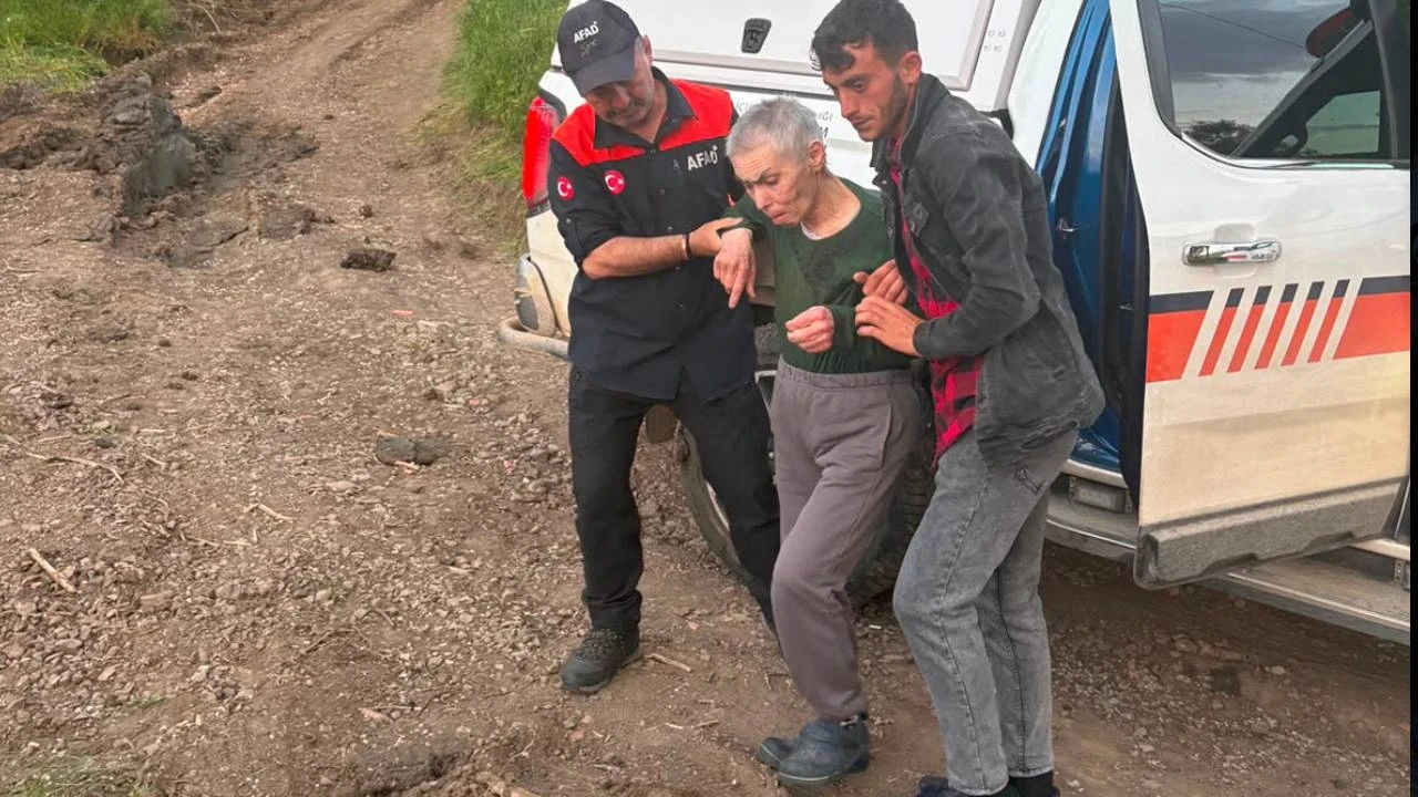 Çorum'da kaybolan 72 yaşındaki kadına ulaşıldı
