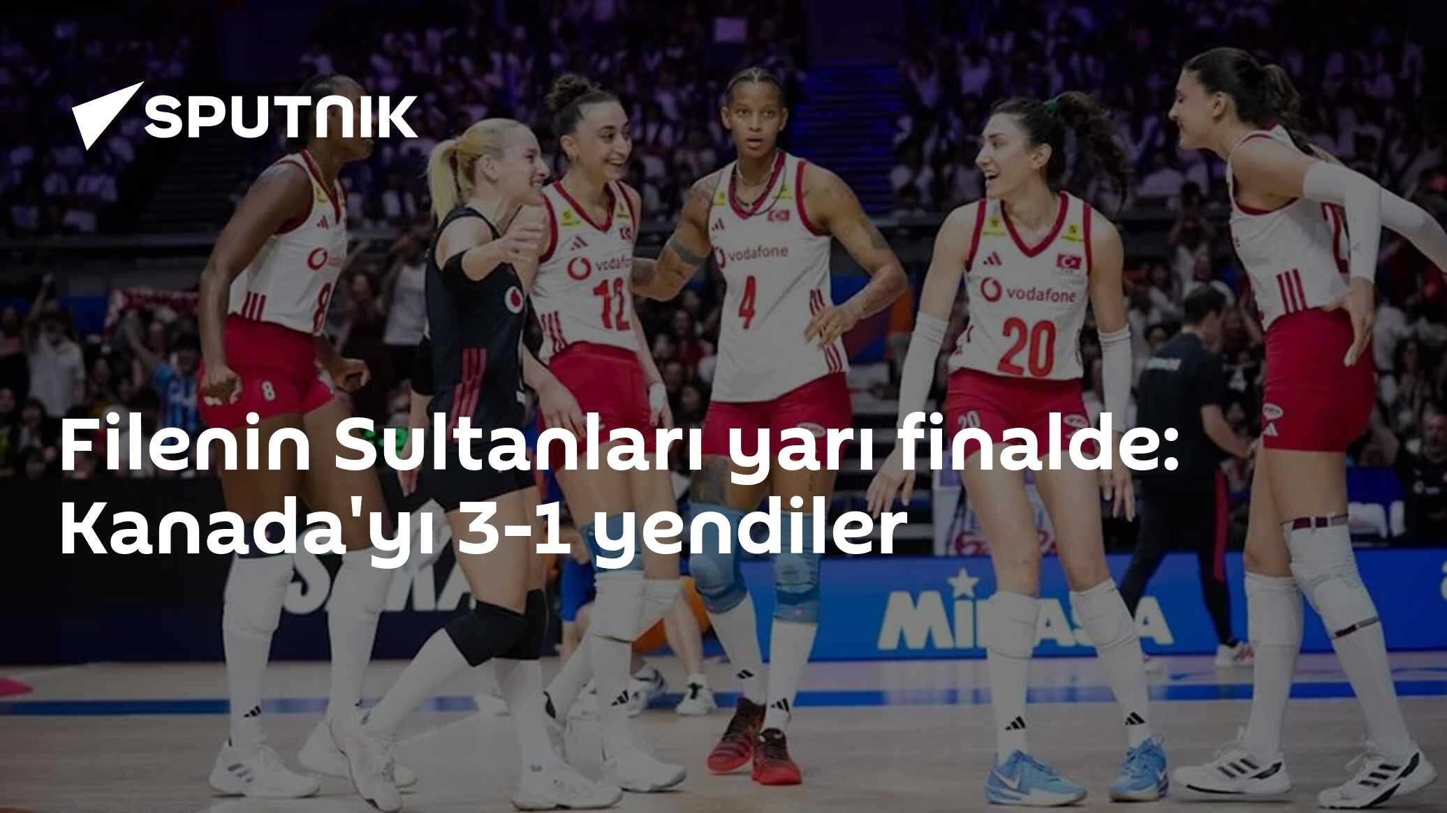 Filenin Sultanları yarı finalde: Kanada'yı 3-1 yendiler