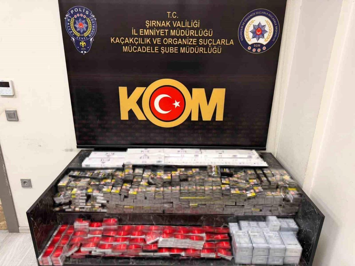 Şırnak'ta narkotik, kaçakçılık ve asayiş operasyonunda 45 şüpheli hakkında yasal işlem yapıldı