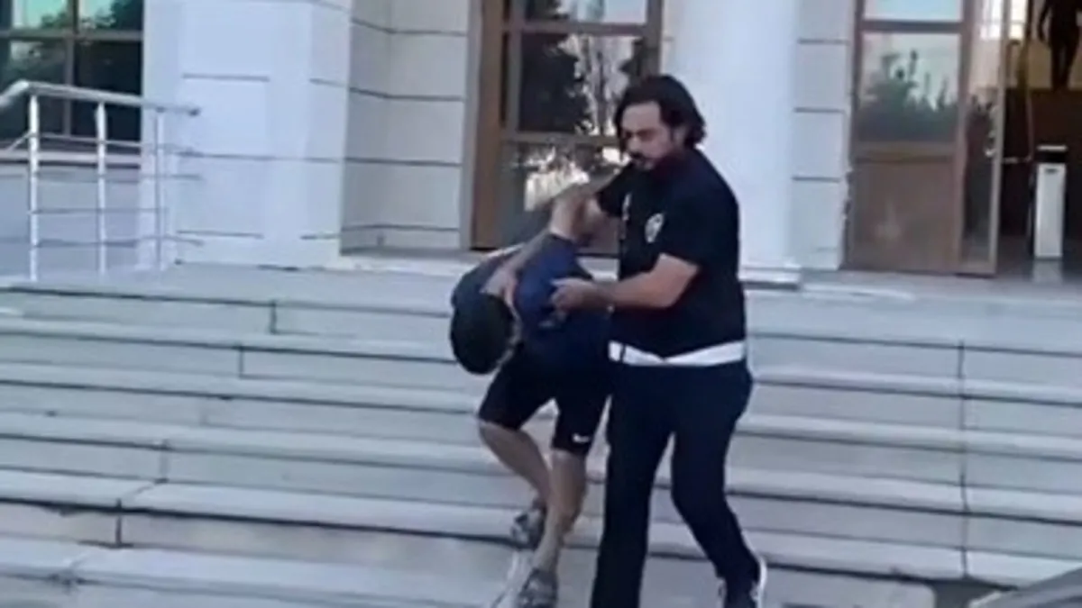 Eşini çocuklarının önünde öldüresiye dövmüştü! Gözaltına alındı