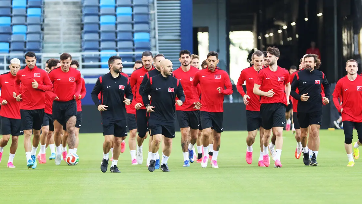 Los Angeles'ta ilk idman! A Milli Takım, ABD mesaisinde