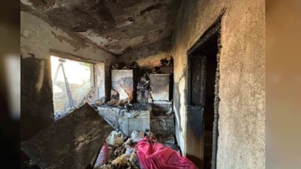Yangına uykuda yakalanan 22 kişilik aile kurtarıldı