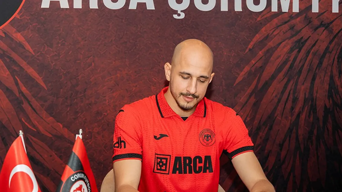 Çorum FK, Erhan Erentürk'ü transfer etti!