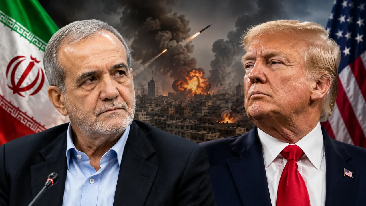 Pezeşkiyan'dan Trump'a sert yanıt: Hakaret etmeden konuşamayan biri