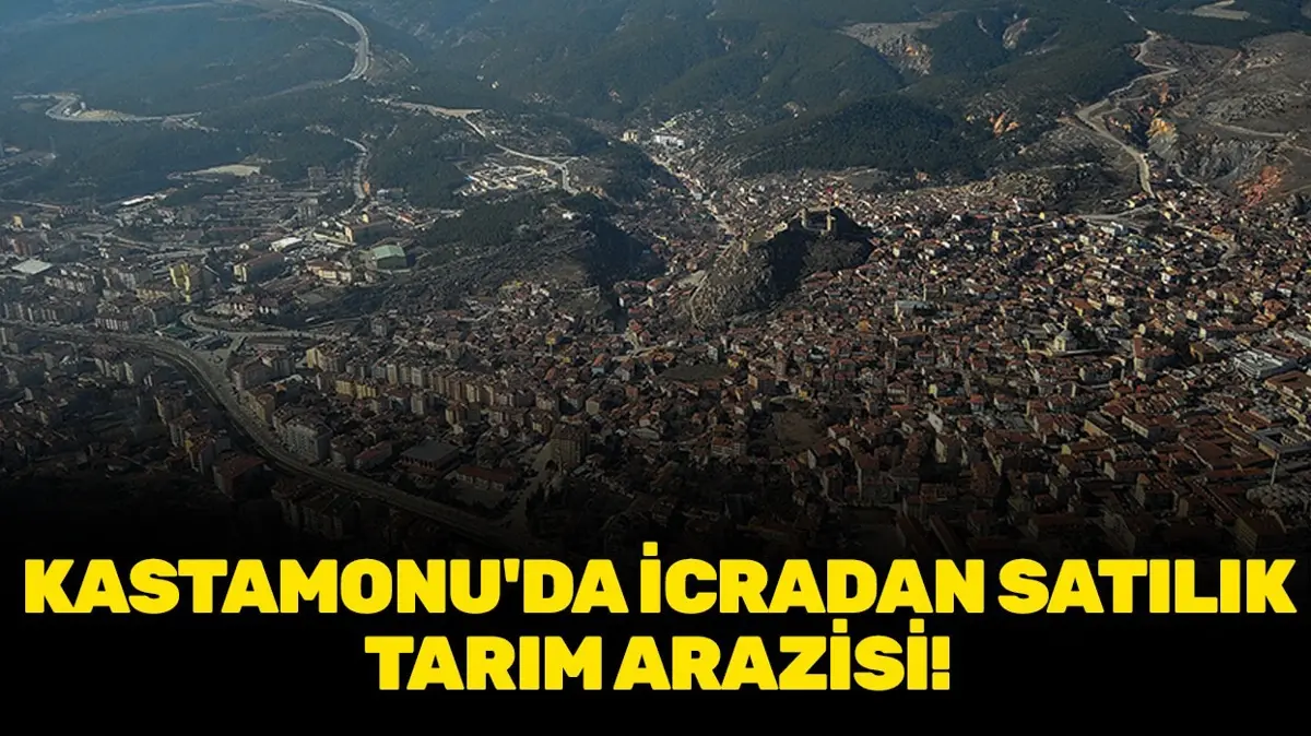 Kastamonu'da icradan satılık tarım arazisi!