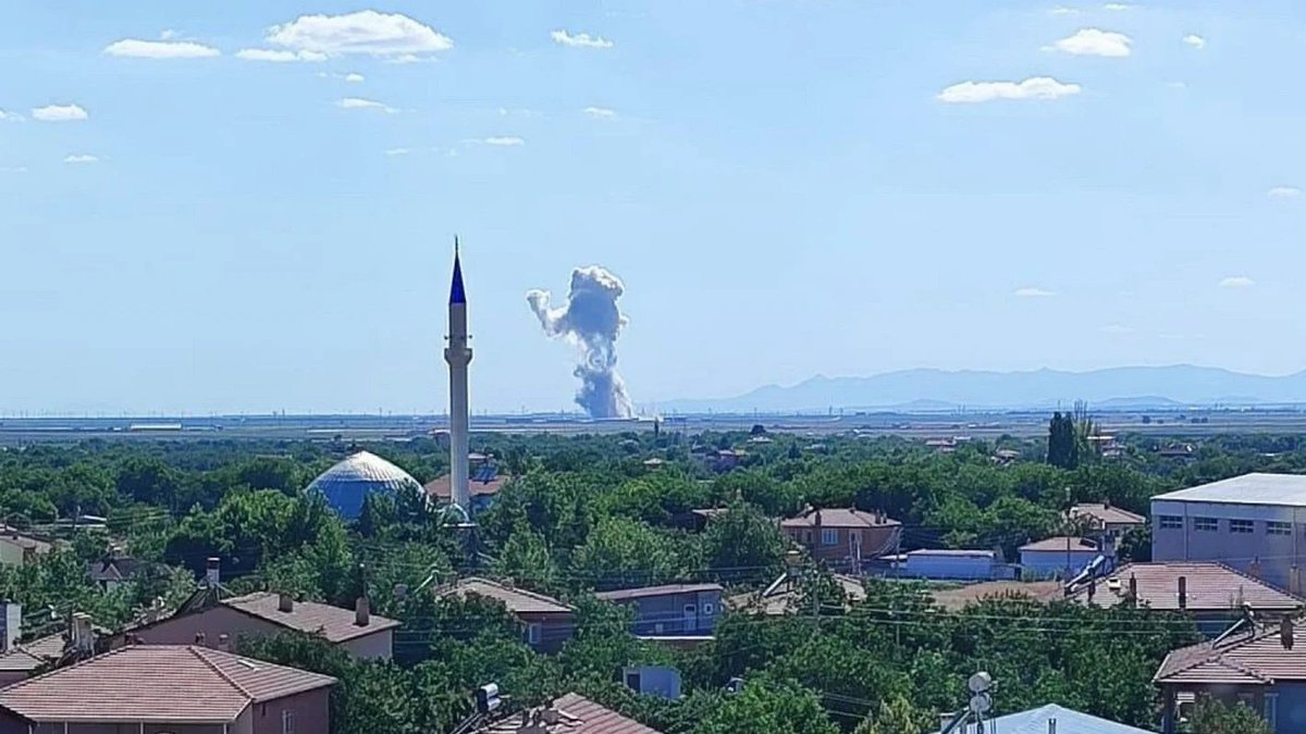 Niğde'de fabrikada patlama