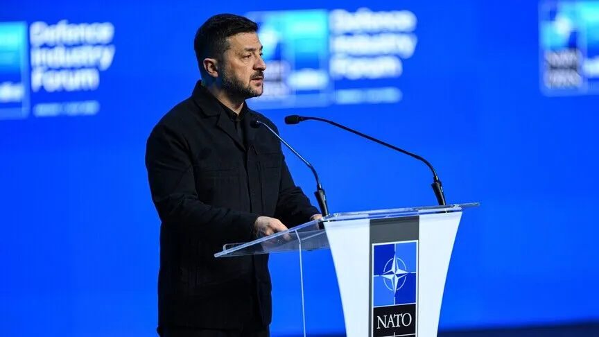 Ukrayna Devlet Başkanı Zelenskiy: NATO'nun kolektif savunmasının bir parçası olmalıyız