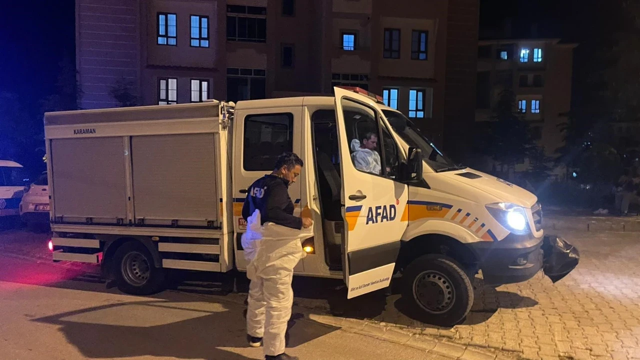 Karaman'da böcek ilacı alarmı: Bina tahliye edildi