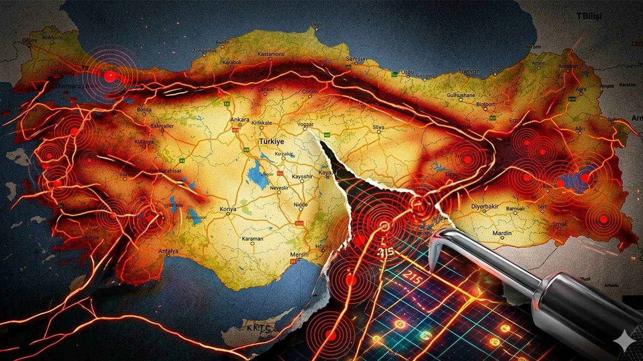 Türkiye’nin diri fay haritası 13 yıl sonra güncellendi! Fay sayısı 700’e yükseldi