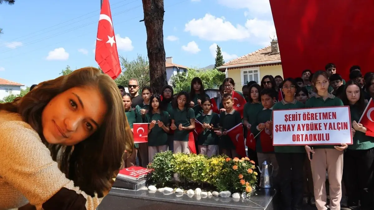 Şehit Öğretmen Aybüke dualarla anıldı