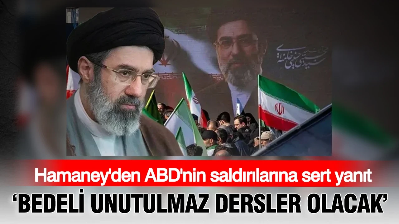 Hamaney'den ABD'nin saldırılarına sert yanıt: 'Bedeli unutulmaz dersler olacak'
