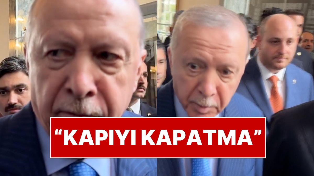 Cumhurbaşkanı Erdoğan'dan Evlenmek İstemediğini Söyleyen Muhabire: "Yapma Yahu, Kapıyı Kapatma"