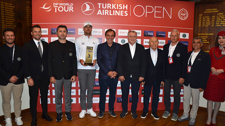 Turkish Airlines Open 2026 Golf Turnuvası'nda şampiyon İsveçli Lindberg