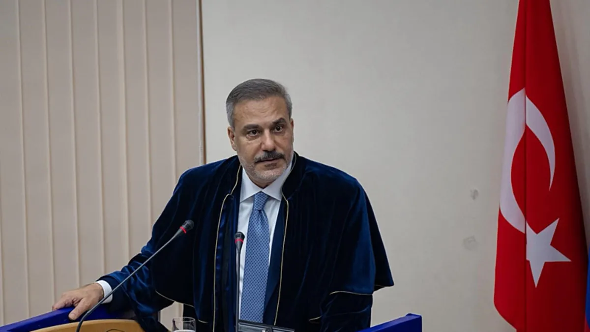 Dışişleri Bakanı Hakan Fidan: İsrail bazı ülkeleri işgal etmek, terör uygulamak istiyor