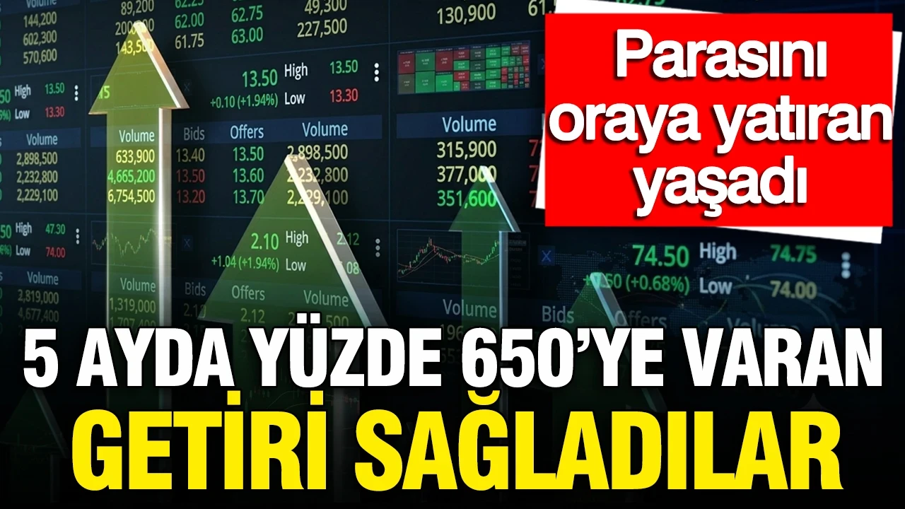 Enflasyonu katlayan 21 hisse: Borsada yüzde 650’ye varan rekor getiri sağladılar