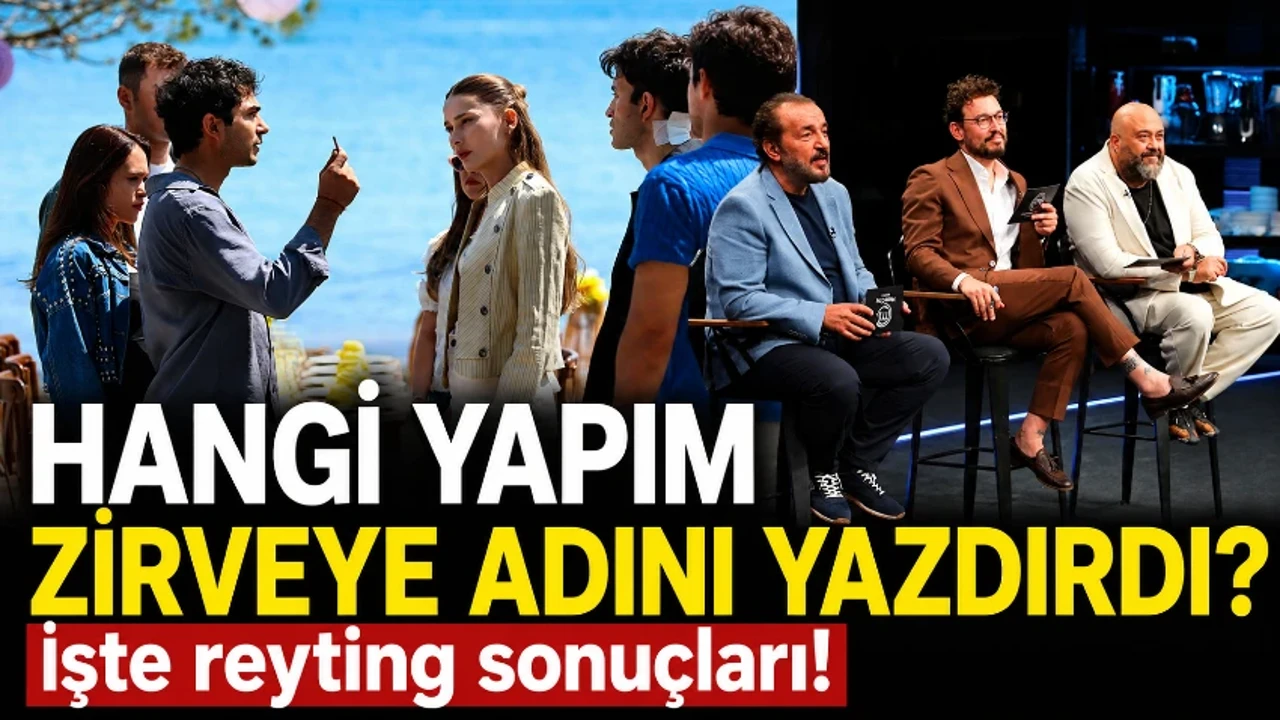 Hangi yapım zirveye adını yazdırdı? İşte reyting sonuçları