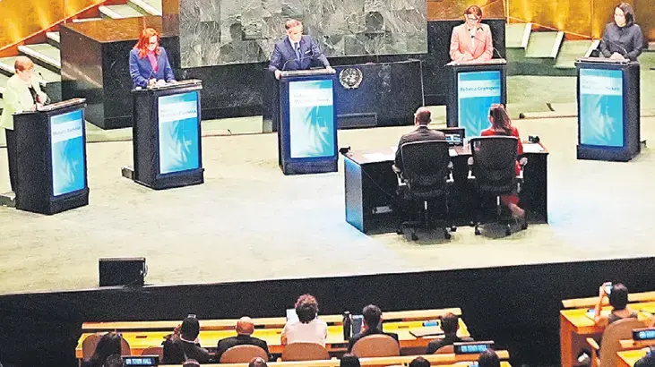 Genel Sekreter adayları bir araya geldi