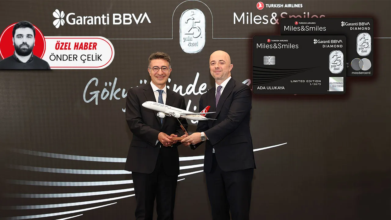 Garanti BBVA ve THY! 25 yıllık iş birliğine uçak parçasından özel kredi kartı