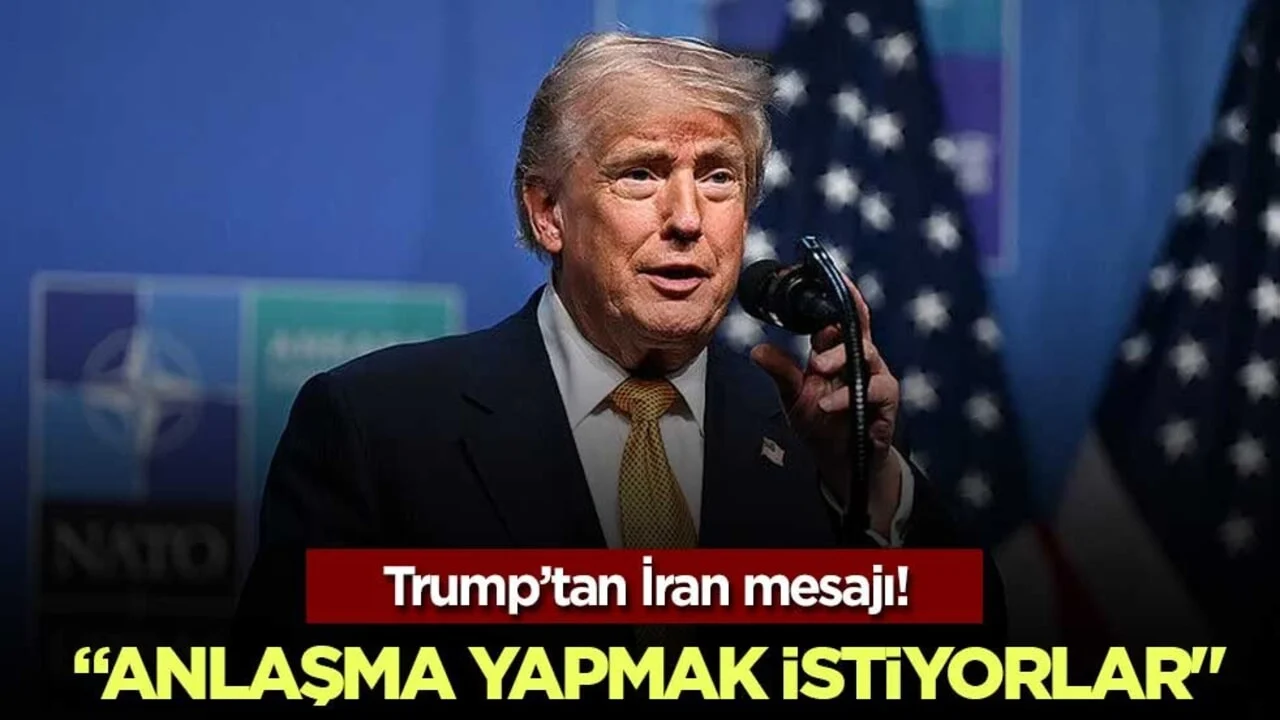 Trump’tan İran mesajı! “Anlaşma yapmak istiyorlar"