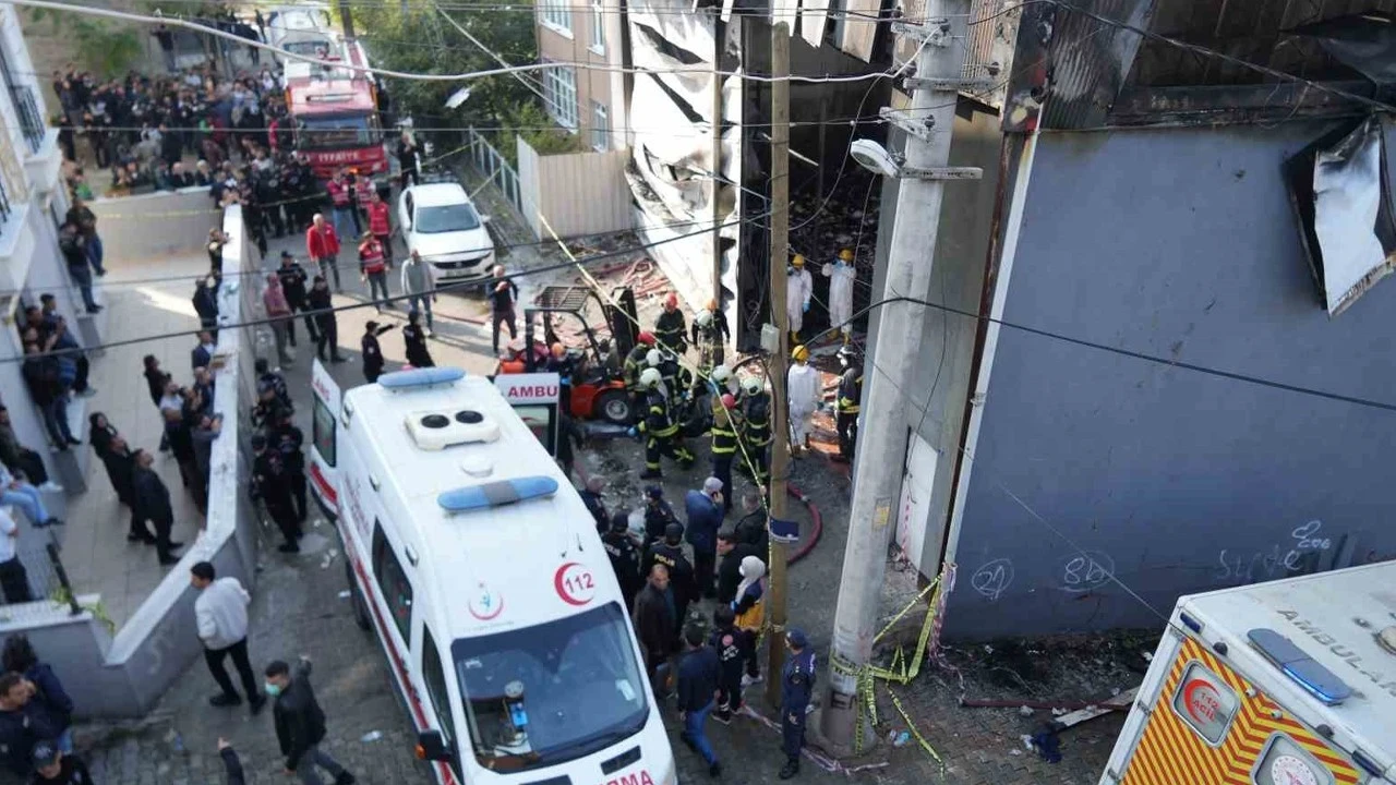 Kocaeli'de 7 kişinin öldüğü fabrika yangınına ilişkin 7 zanlı tutuklandı