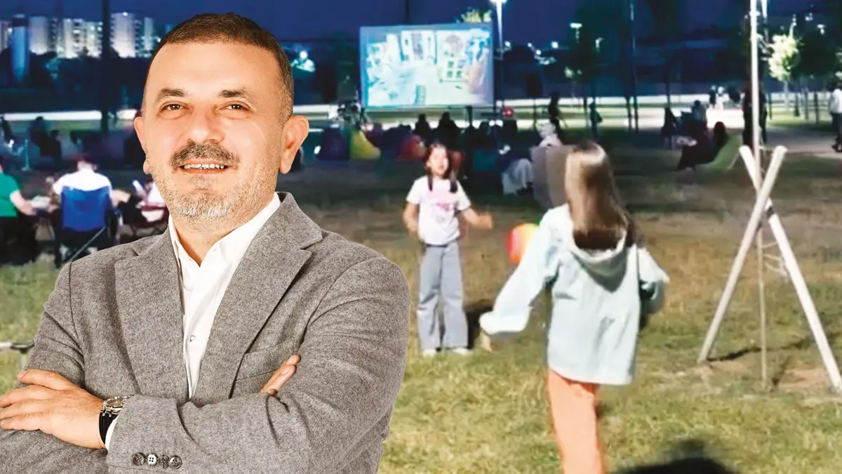 Sincan'da yaz bir başka güzel... İlk etkinlik açık hava sineması