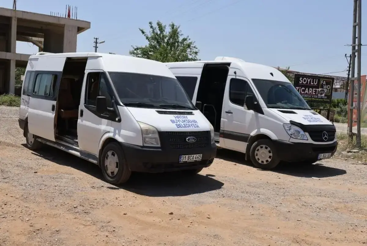 Hatay'da 25 mahalleye müjde: Toplu ulaşım başlıyor